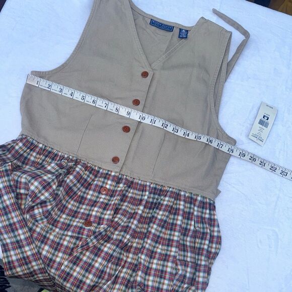 Vintage Karen Scott Plaid Womens Dress Size Small - Picture 5 of 13